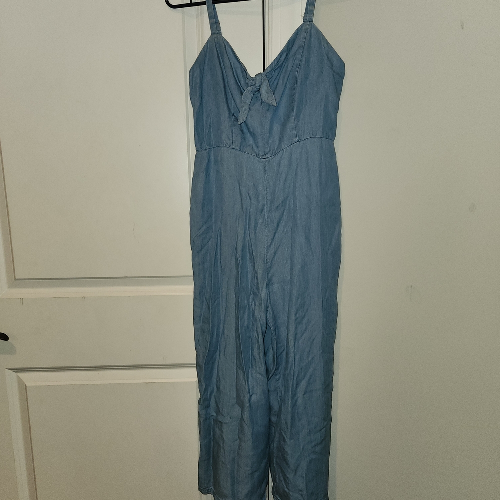 Old Navy Light Blue Smocked Top